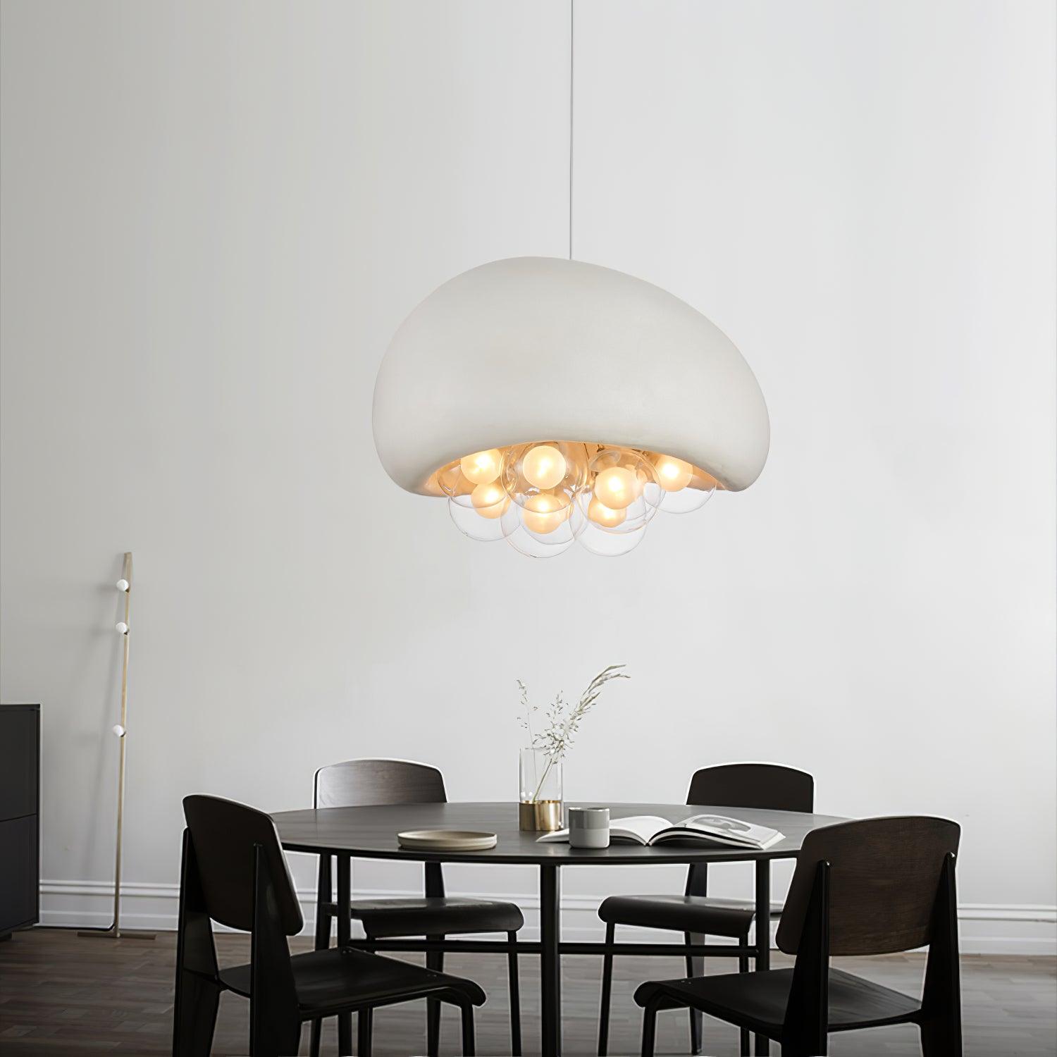 Khmara Bola Lampe Suspendue Bulle Organique