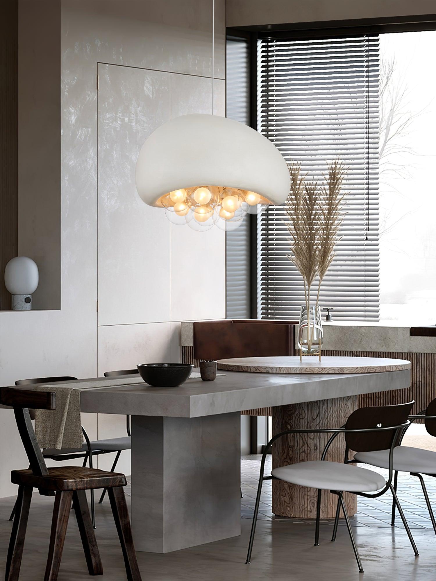 Khmara Bola Lampe Suspendue Bulle Organique