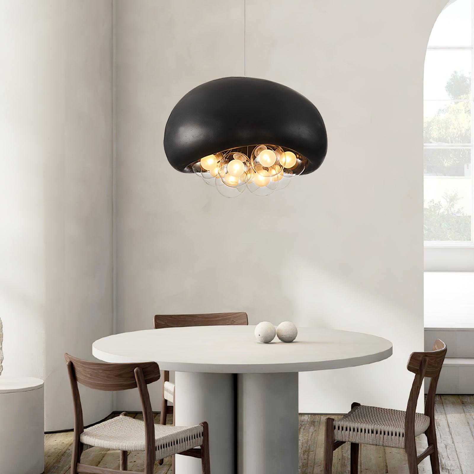 Khmara Bola Lampe Suspendue Bulle Organique