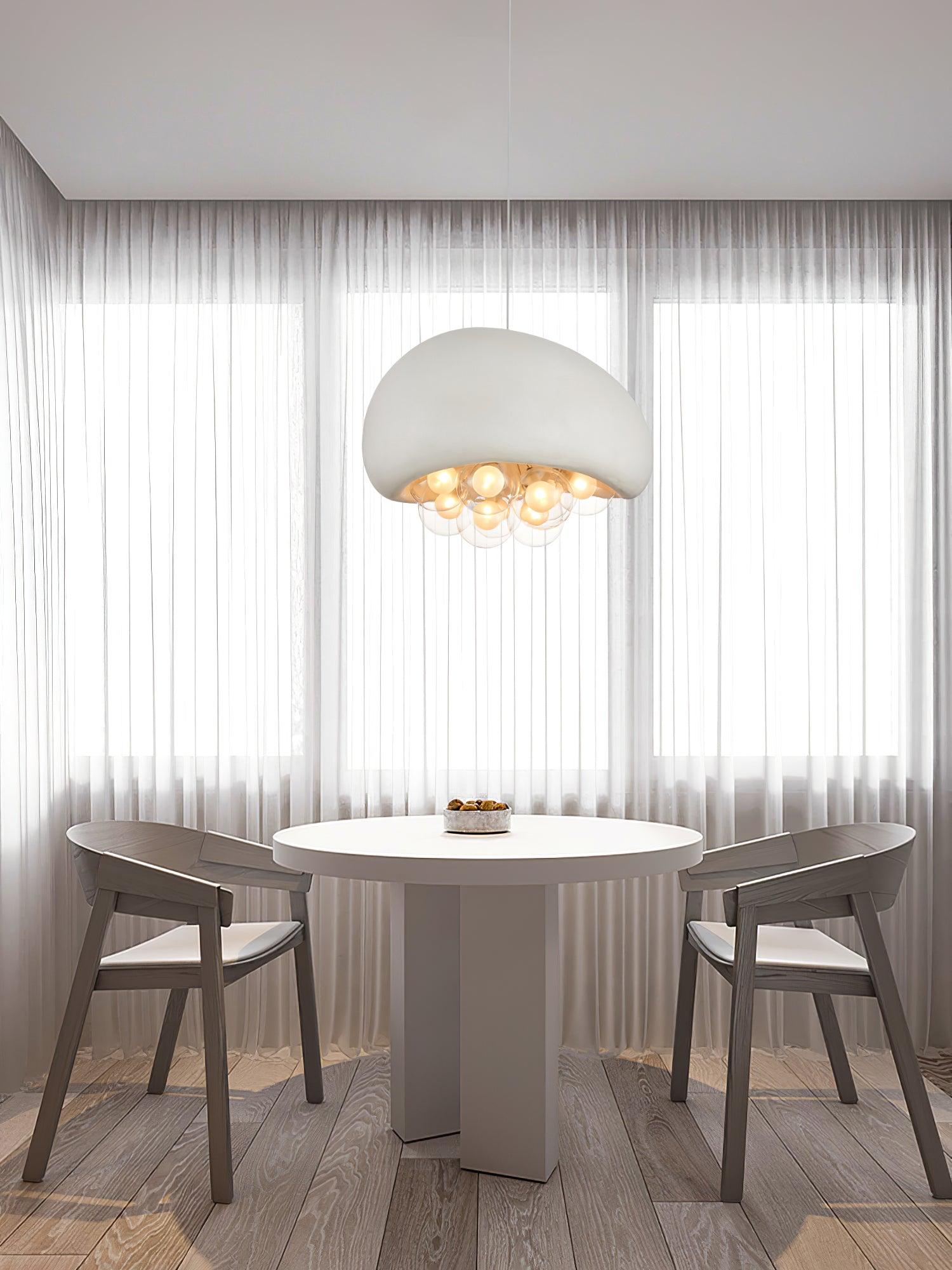 Khmara Bola Lampe Suspendue Bulle Organique