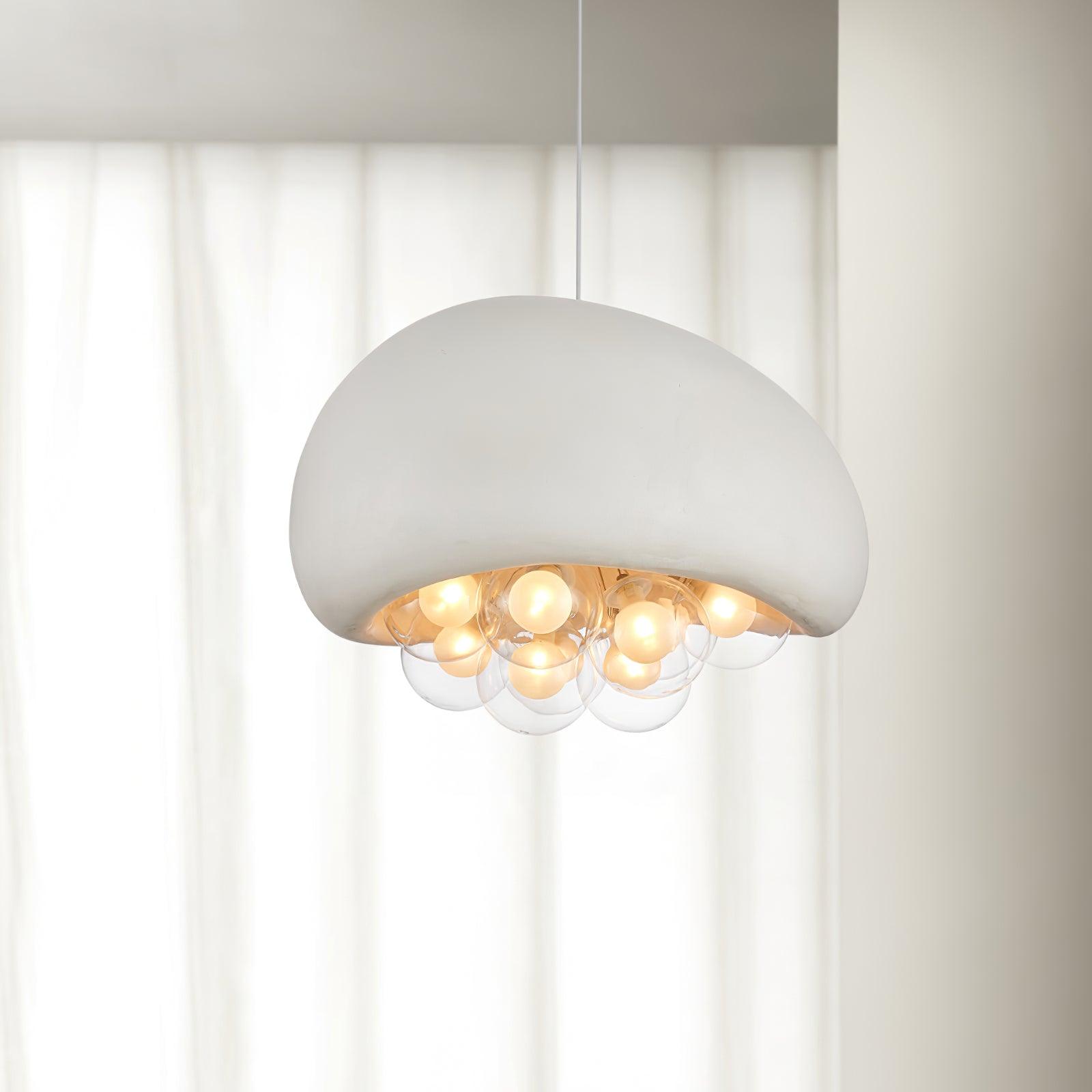 Khmara Bola Lampe Suspendue Bulle Organique