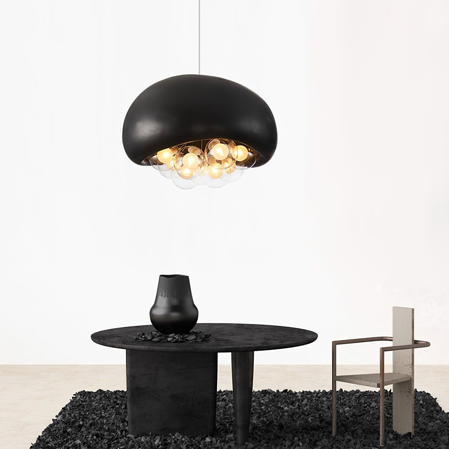 Khmara Bola Lampe Suspendue Bulle Organique