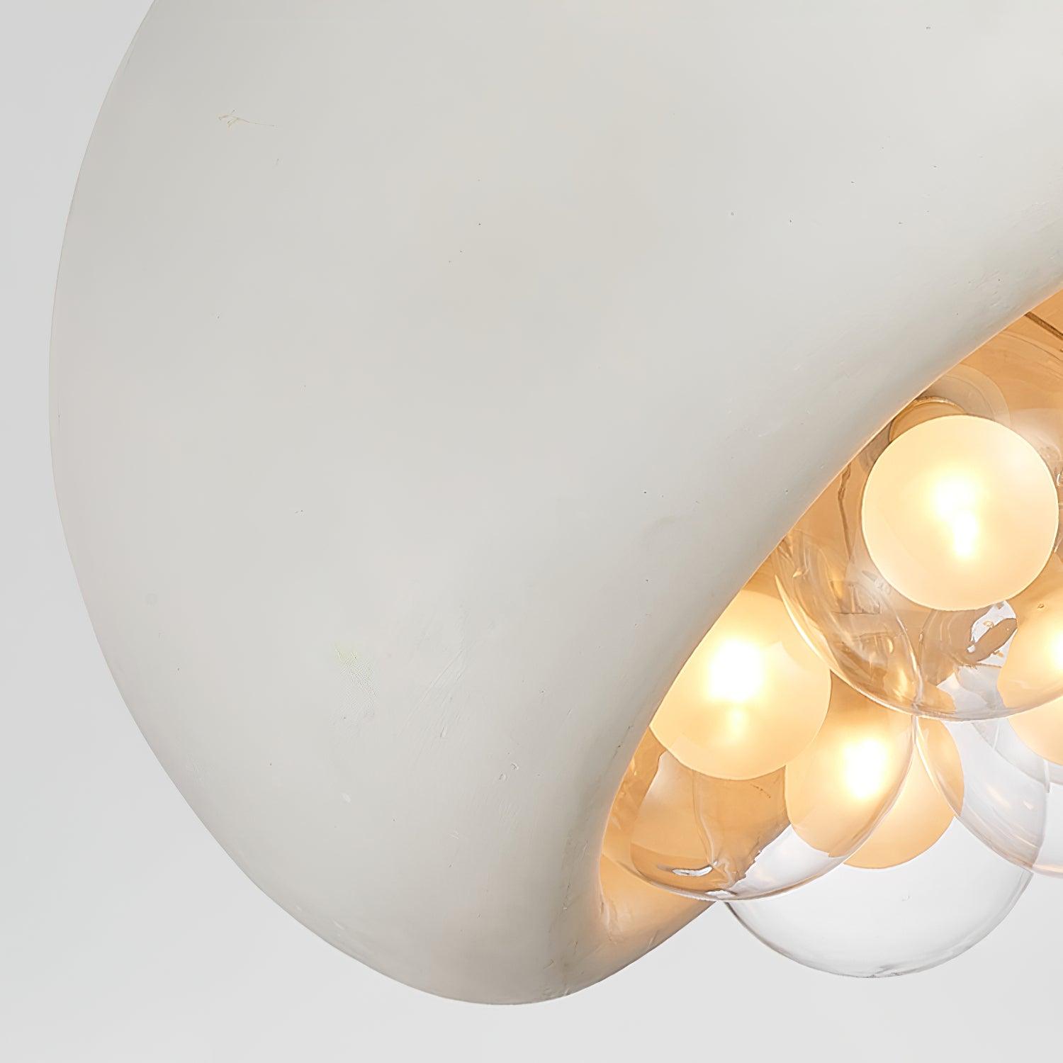 Khmara Bola Lampe Suspendue Bulle Organique