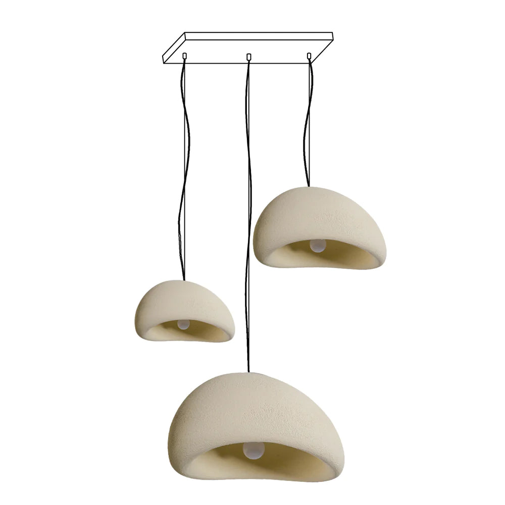 Lustra Lustre Combinaison Rugueuse Wabi-Sabi