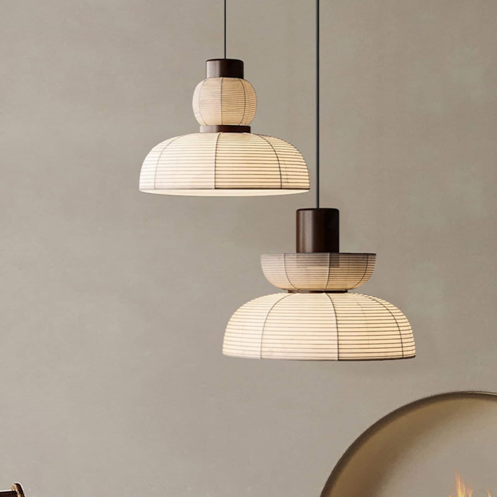 Ritta Moderne LED Conique Métale Suspension Chambre à Coucher