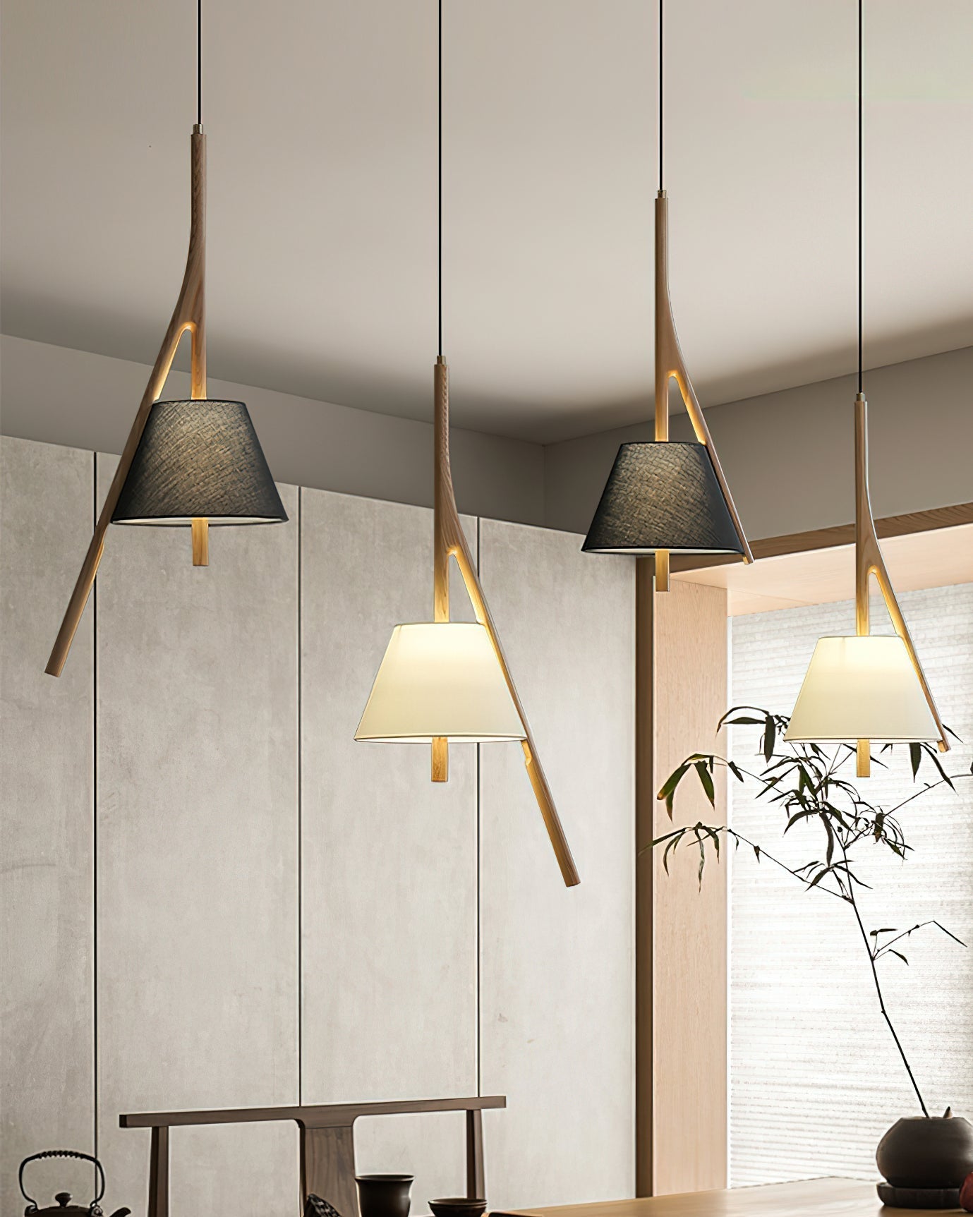Suspension en Bois Haven
