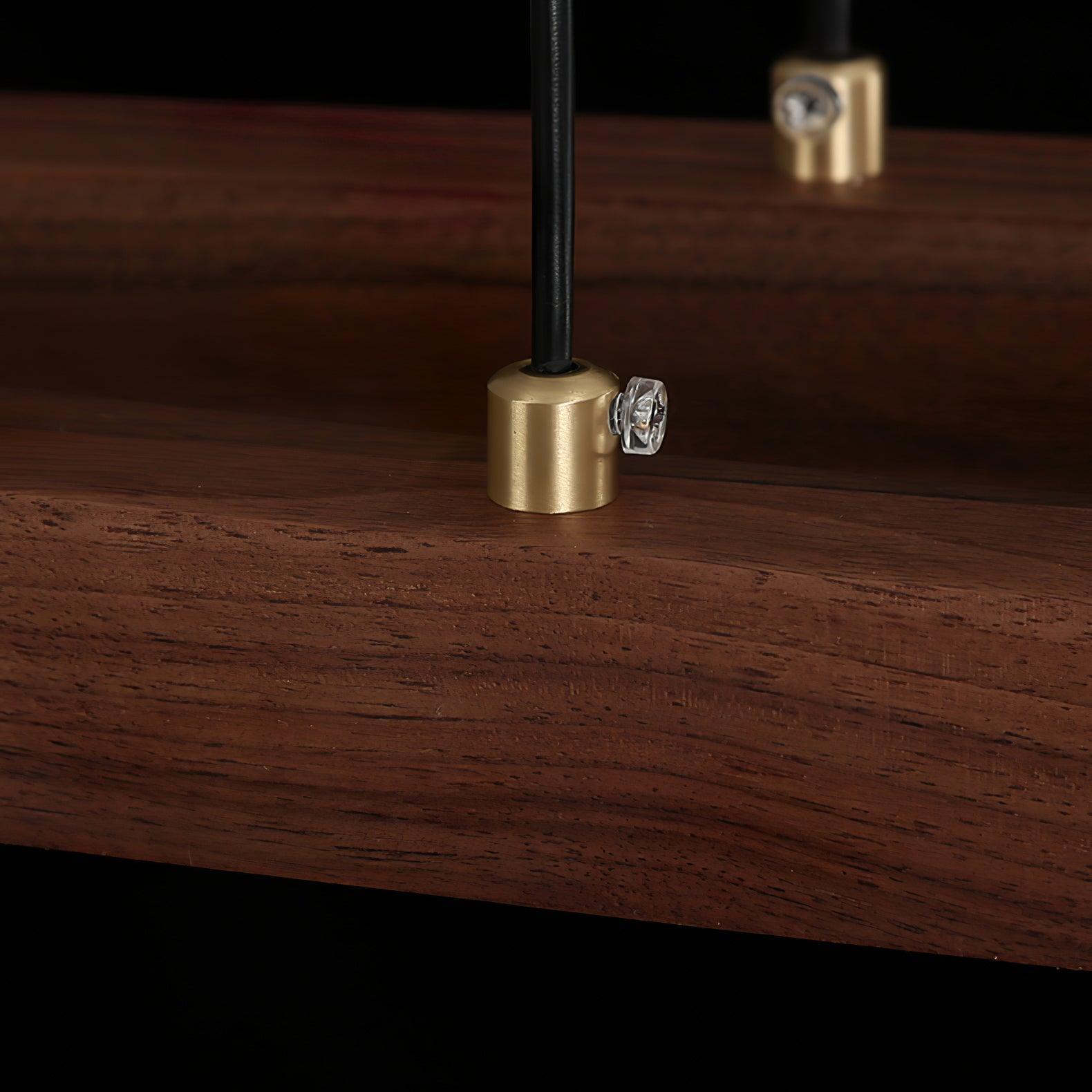 Zentan Lampe suspendue minimaliste en bois