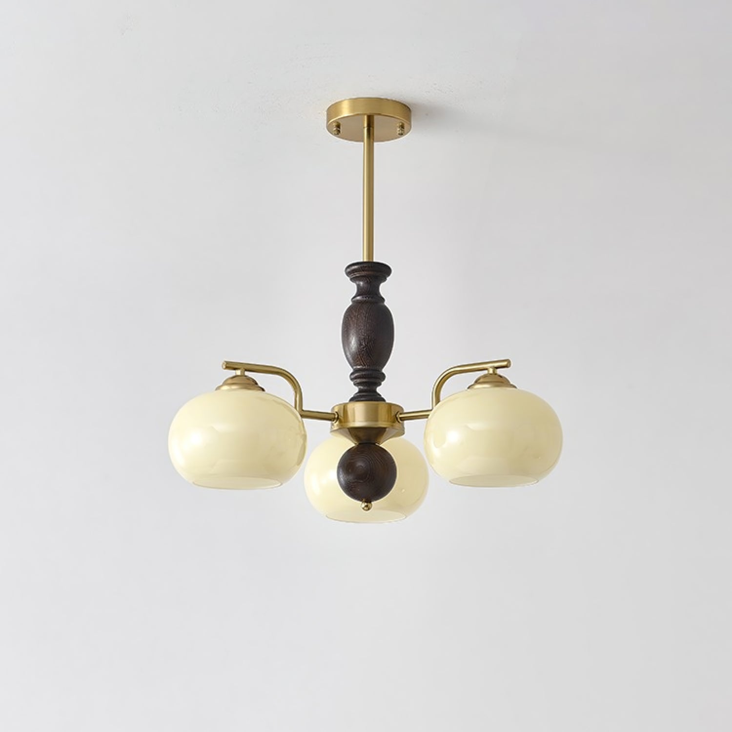 Aurora Lustre Noyer Beige Sphère