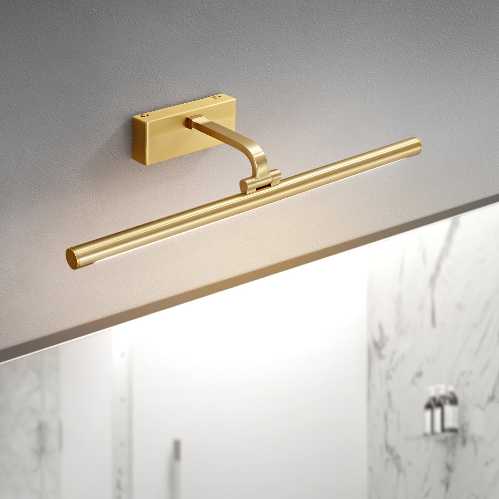 Lumare Applique murale minimaliste en laiton