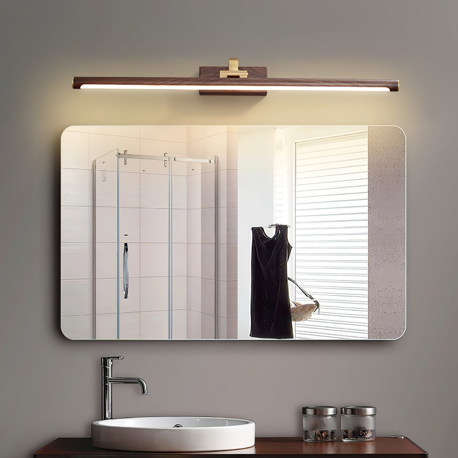 Lumare Applique murale minimaliste en laiton