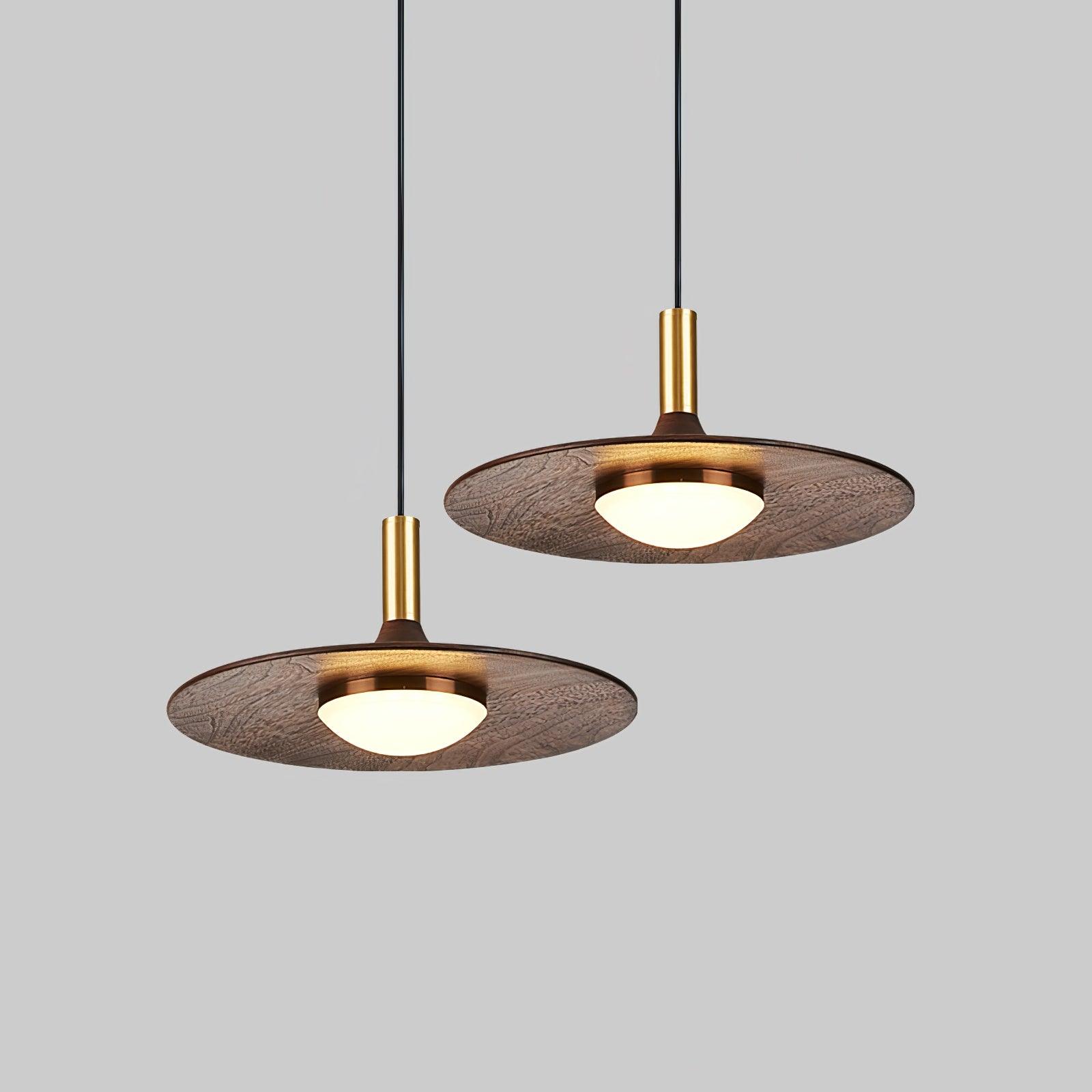 Blythe Suspension moderne en bois