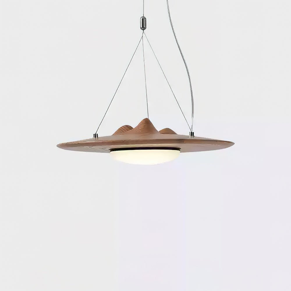 Vathea Premium Nordic Art Bois Pendentif Lampe
