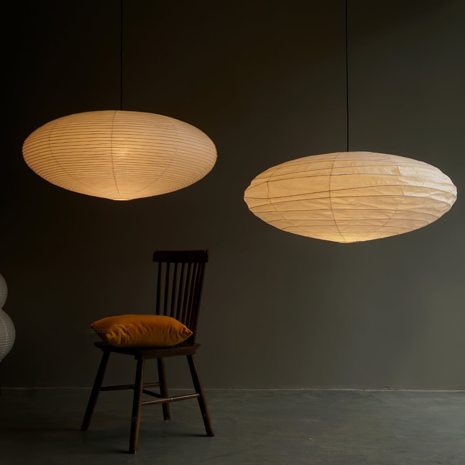 Lustra Suspension en Papier pour Salon