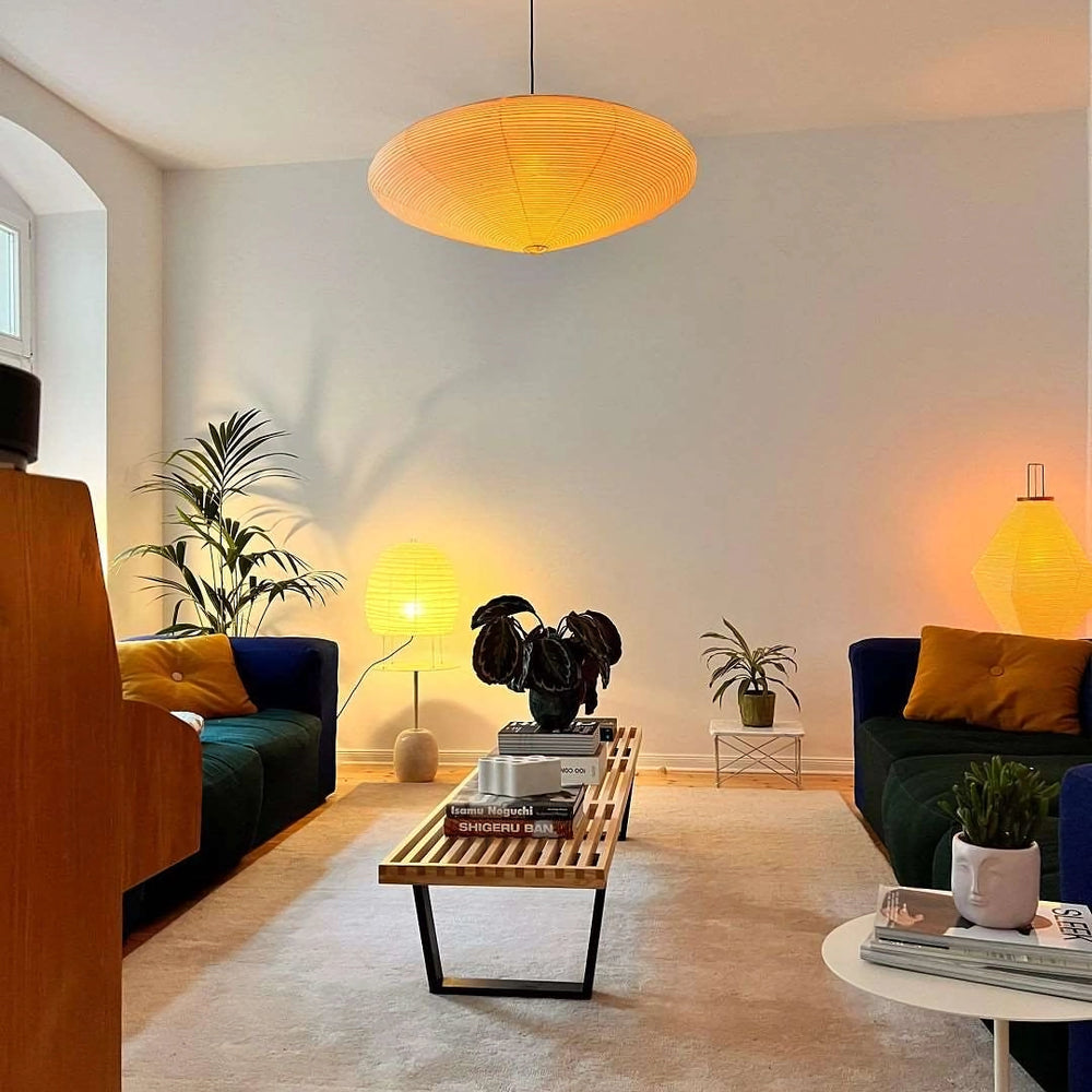 Lustra Suspension en Papier pour Salon