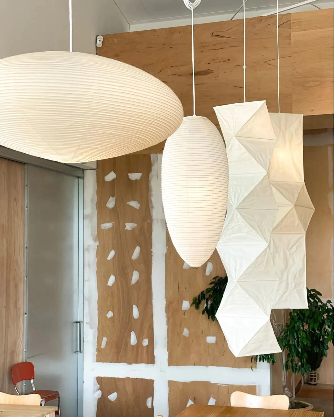 Lustra Suspension en Papier pour Salon