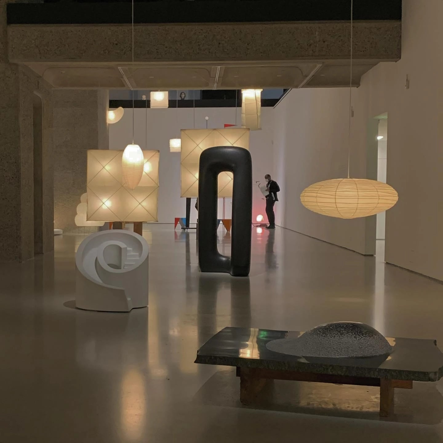 Lustra Suspension en Papier pour Salon