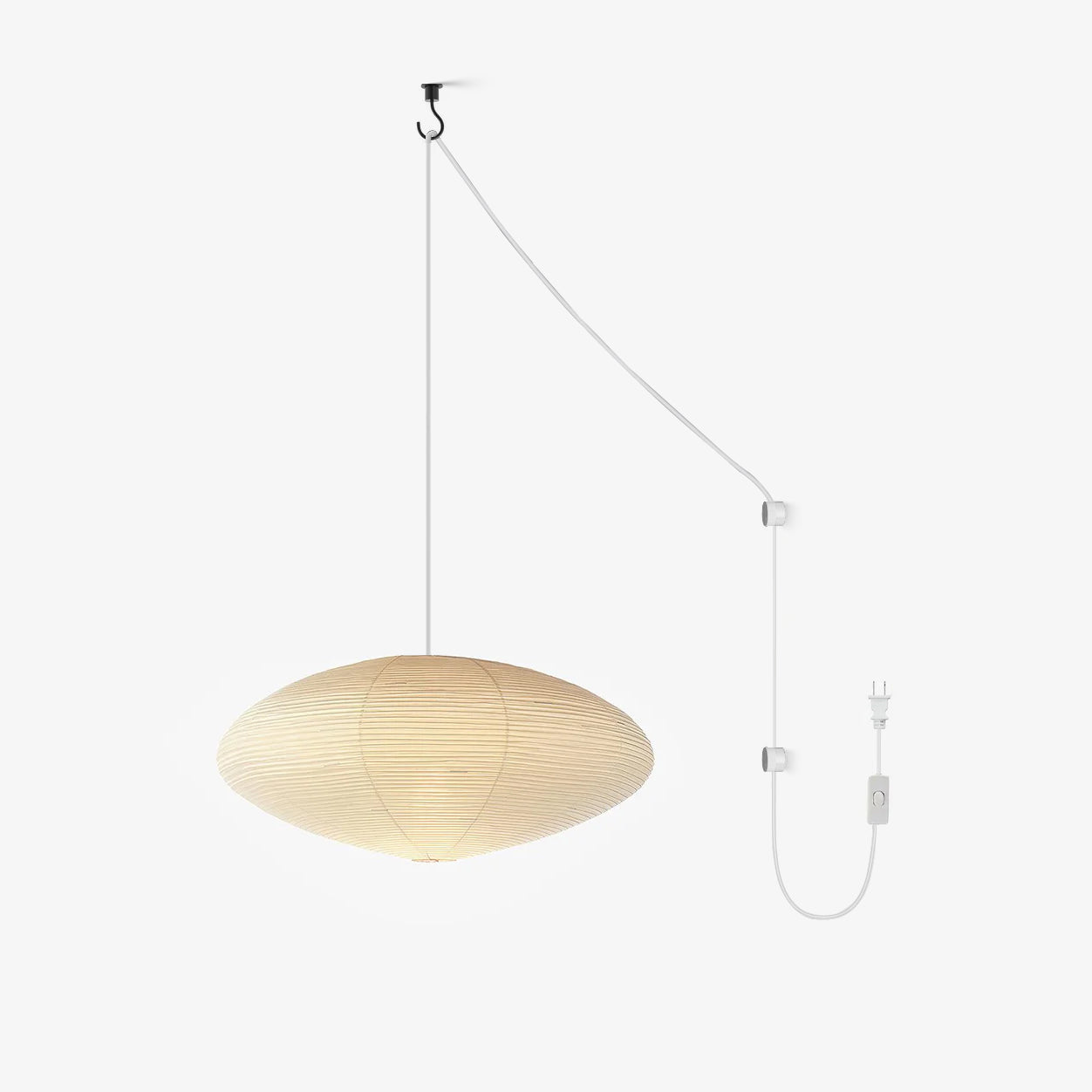 Lustra Suspension en Papier pour Salon