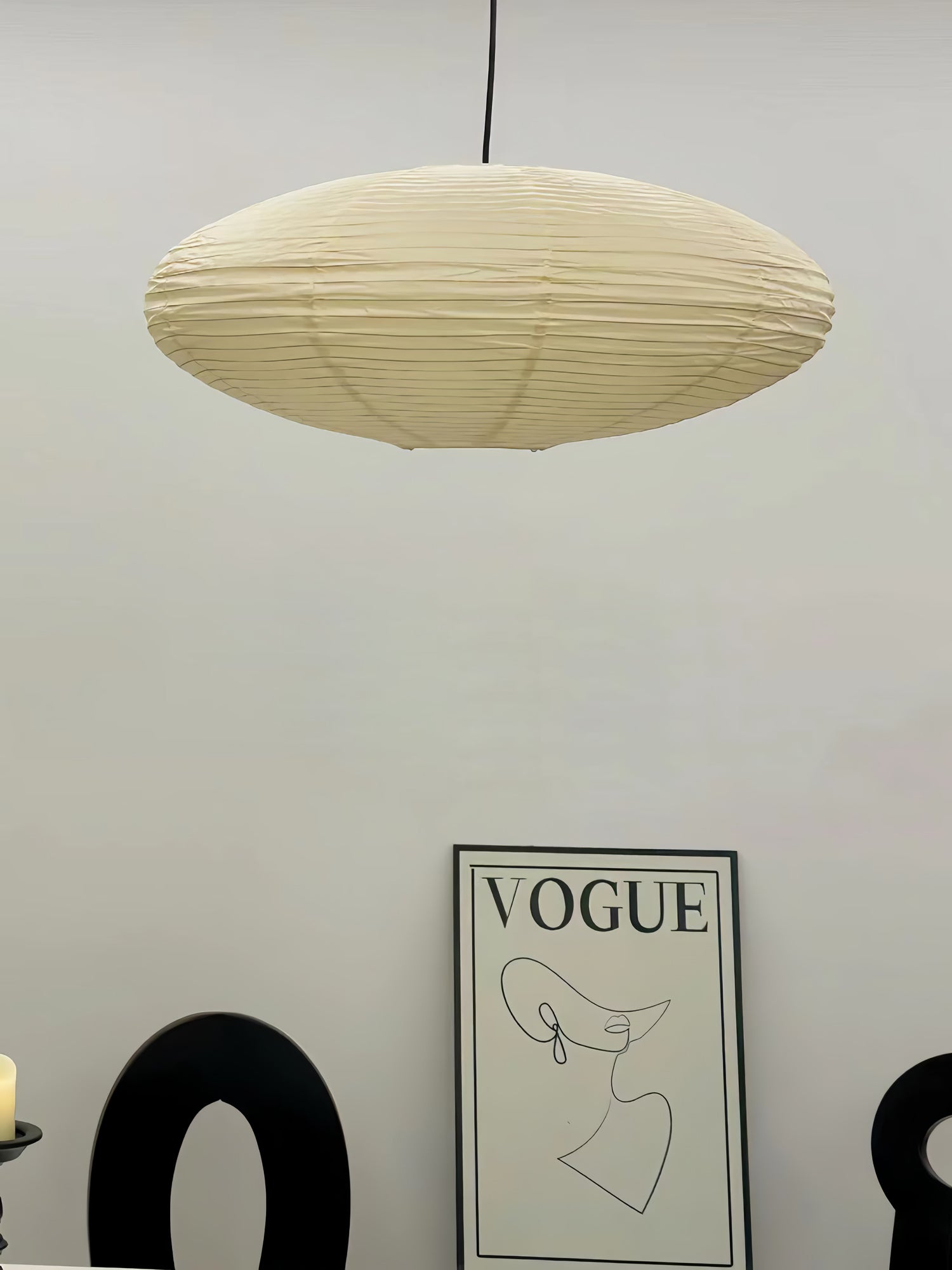 Lustra Suspension en Papier pour Salon
