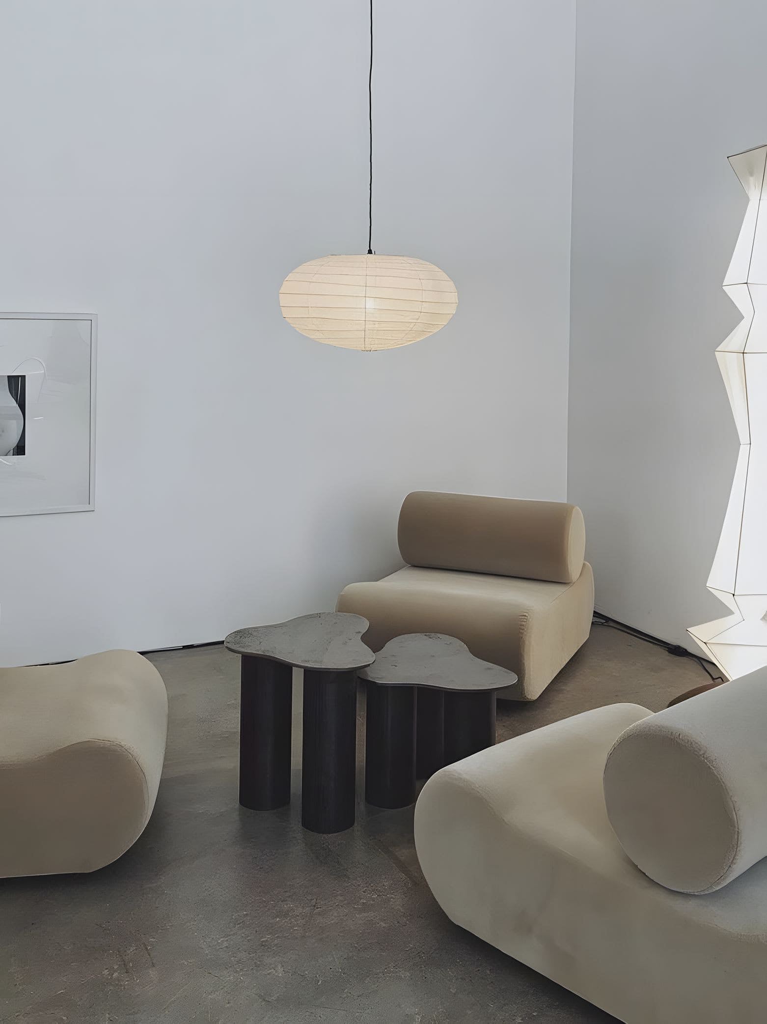 Lumaem Suspension Lampe Traditionnelle en Papier