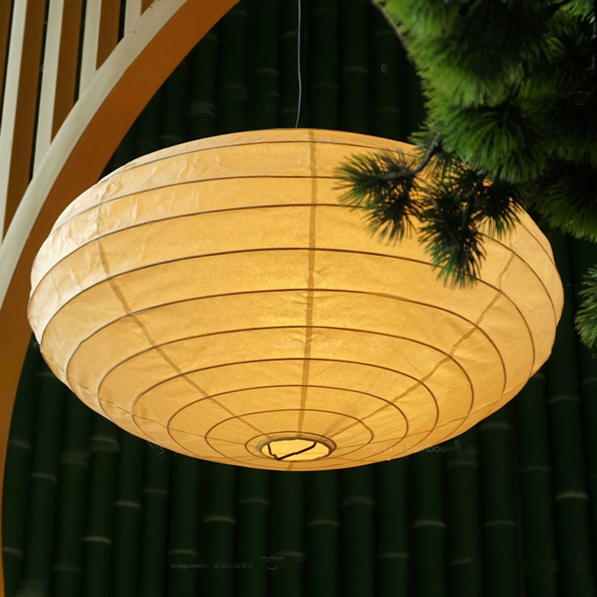 Lumaem Suspension Lampe Traditionnelle en Papier