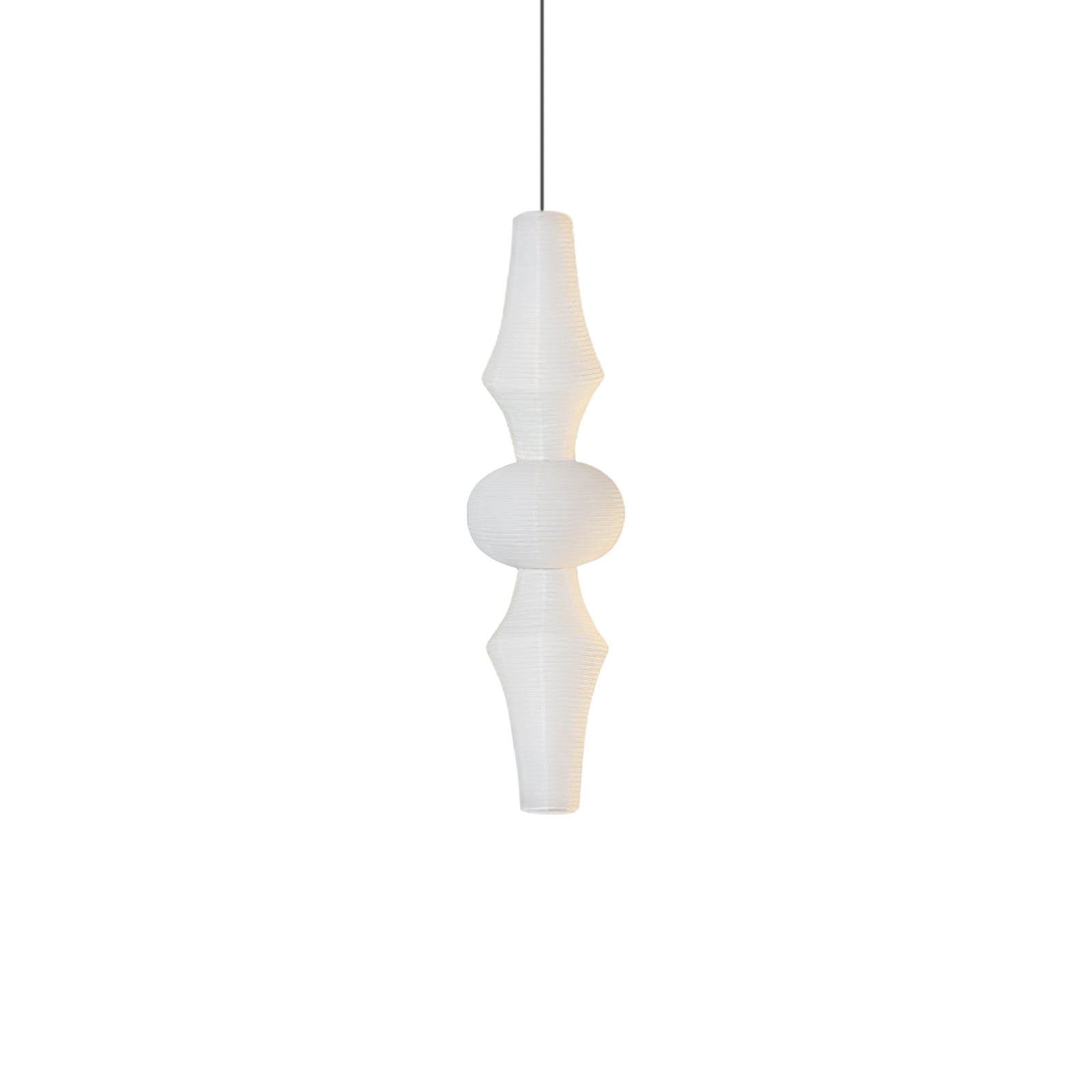 Lustra Suspension Luminaire Papier Washi E pour Salon