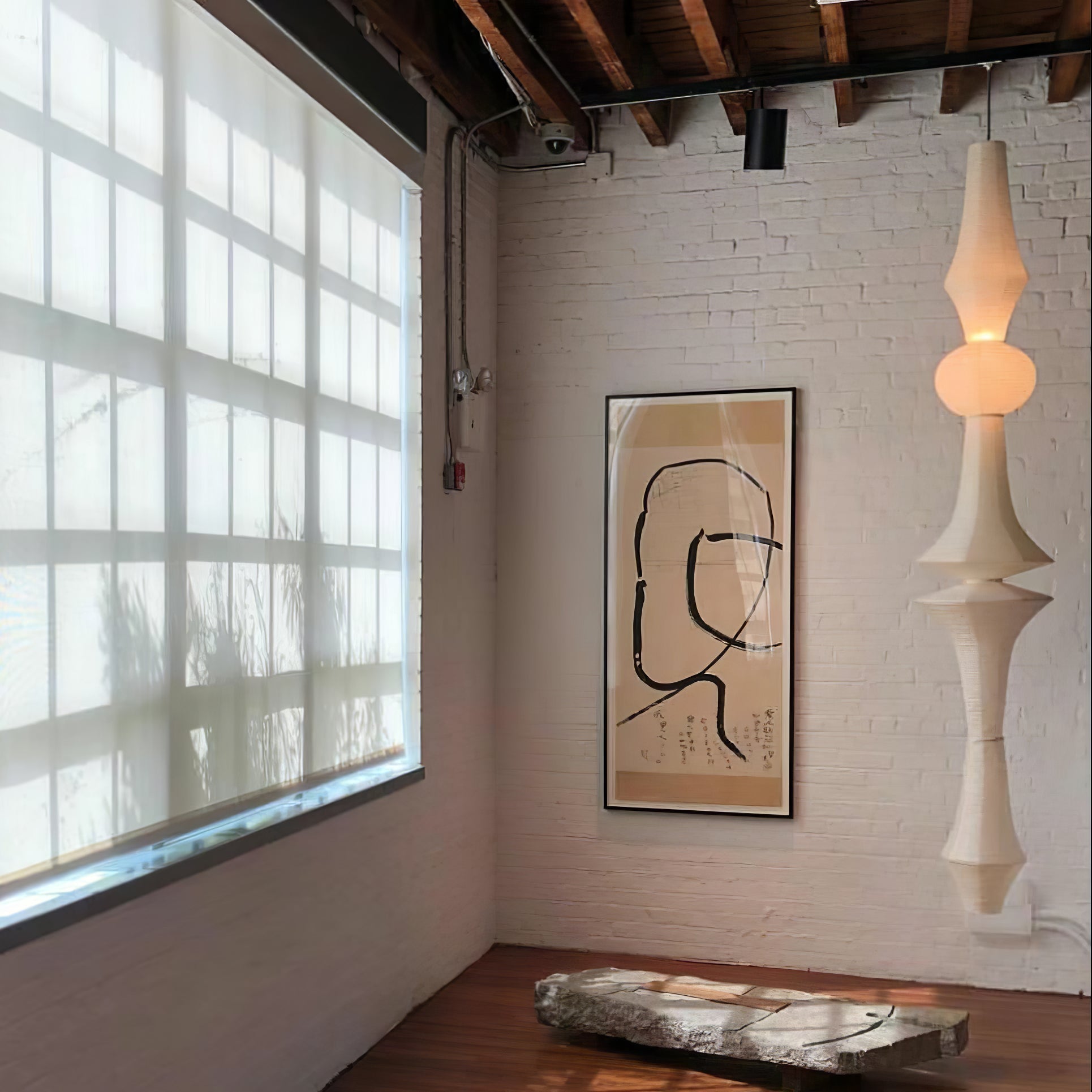 Lustra Suspension Luminaire Papier Washi E pour Salon