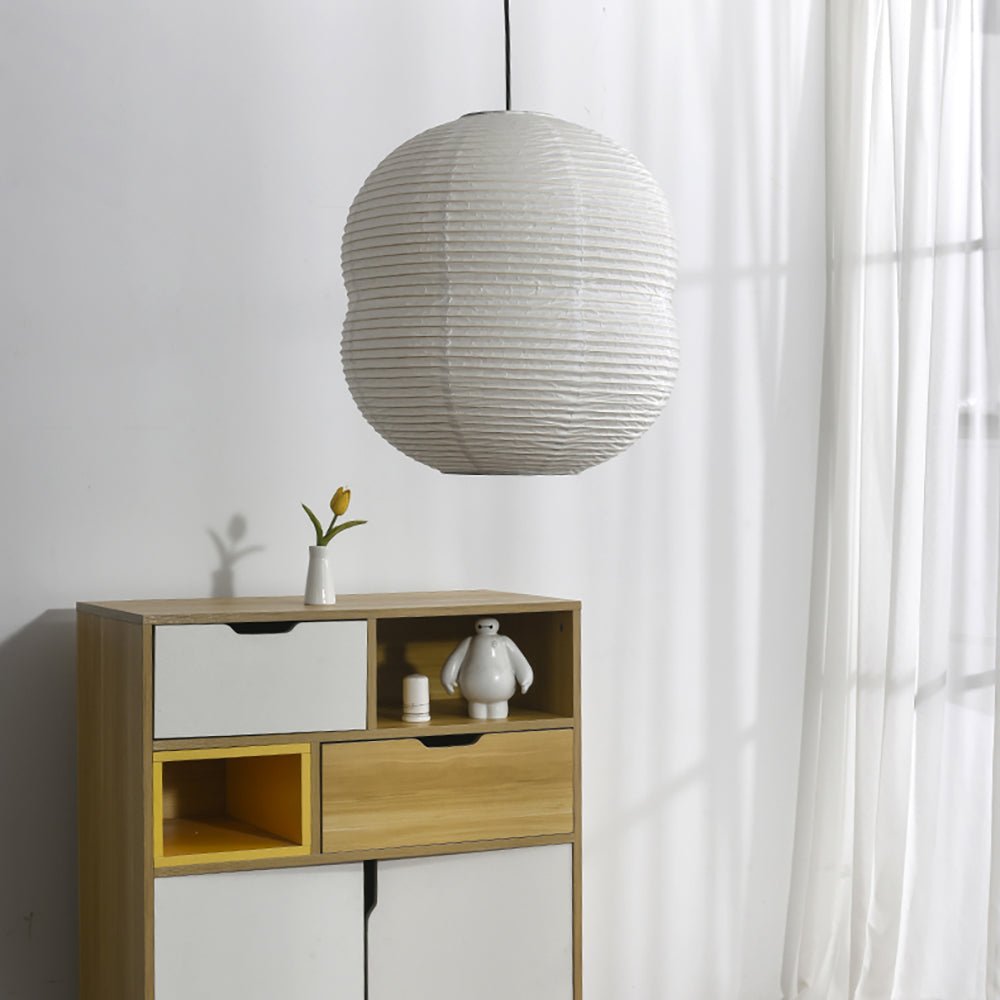 Olive Suspension minimaliste en papier de riz