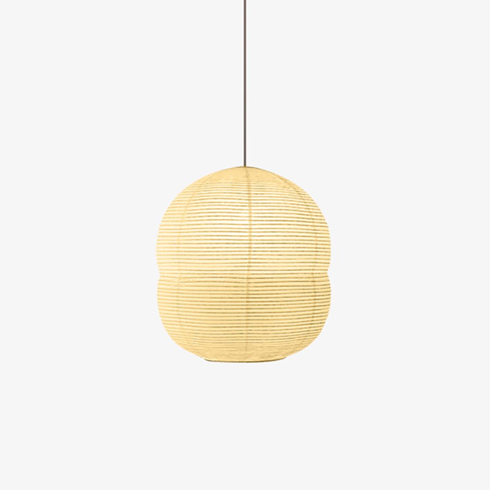 Olive Suspension minimaliste en papier de riz