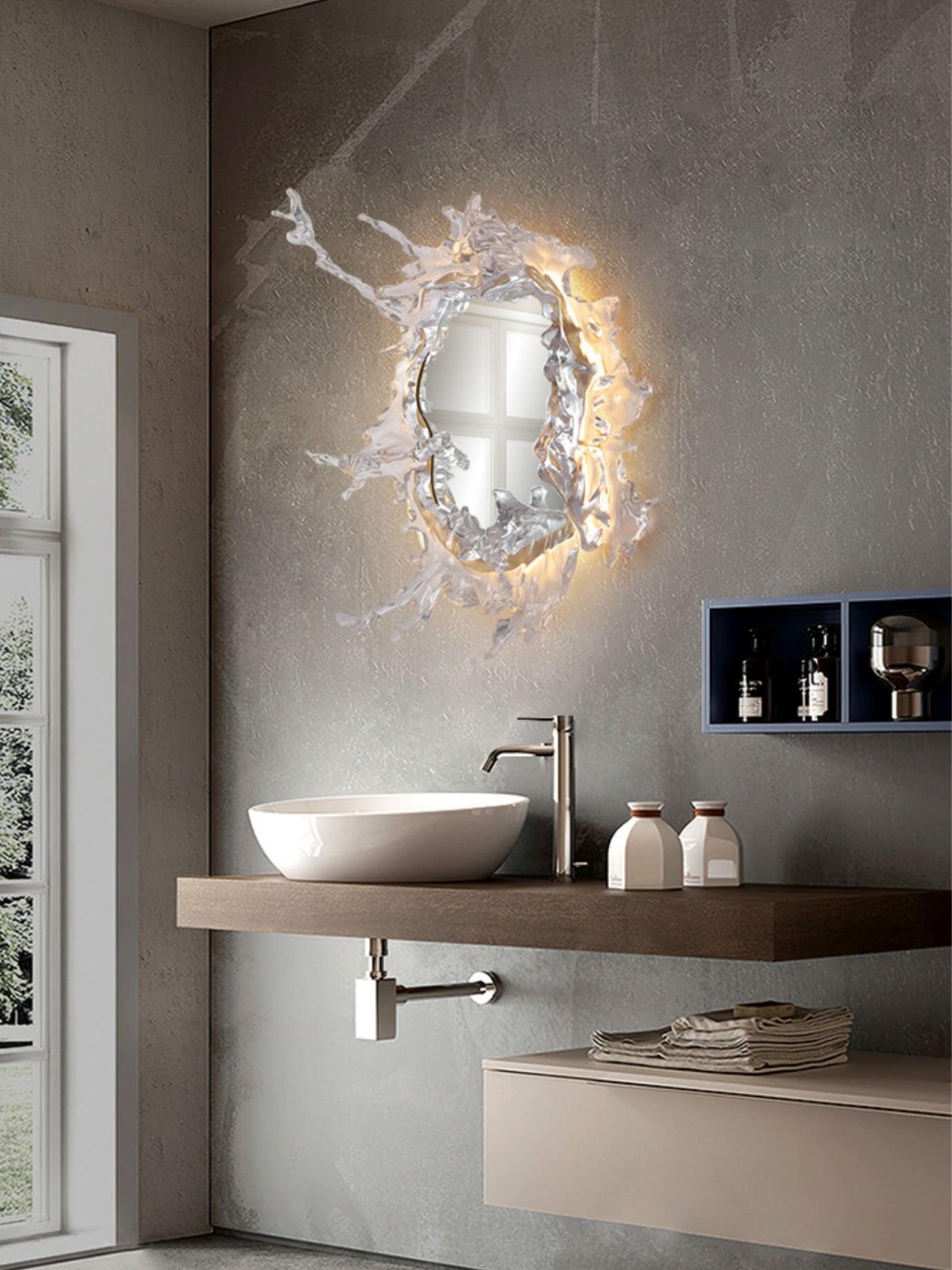 Splash Applique Murale Moderne avec Miroir