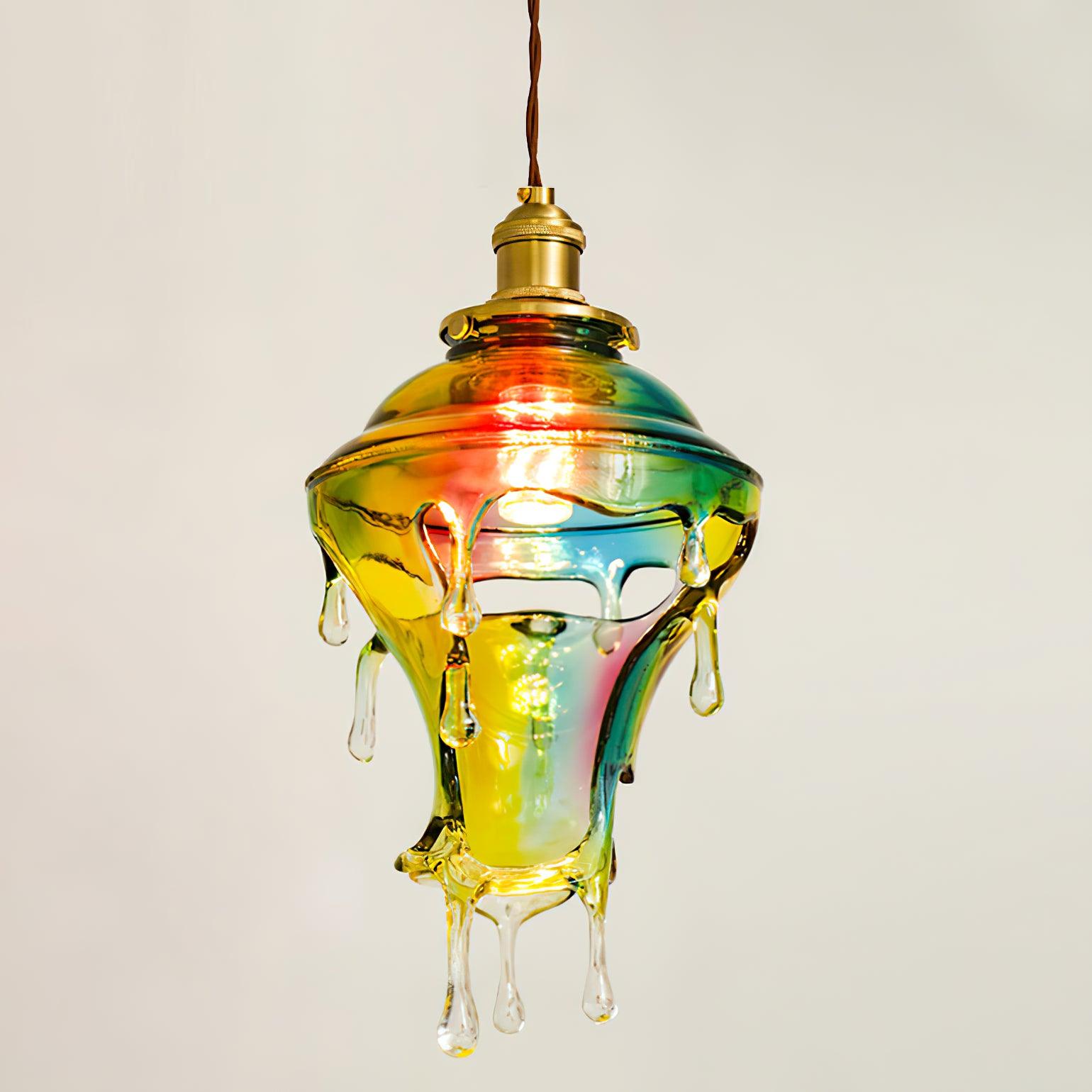 Luxora Suspension Goutte d’Eau Iridescente