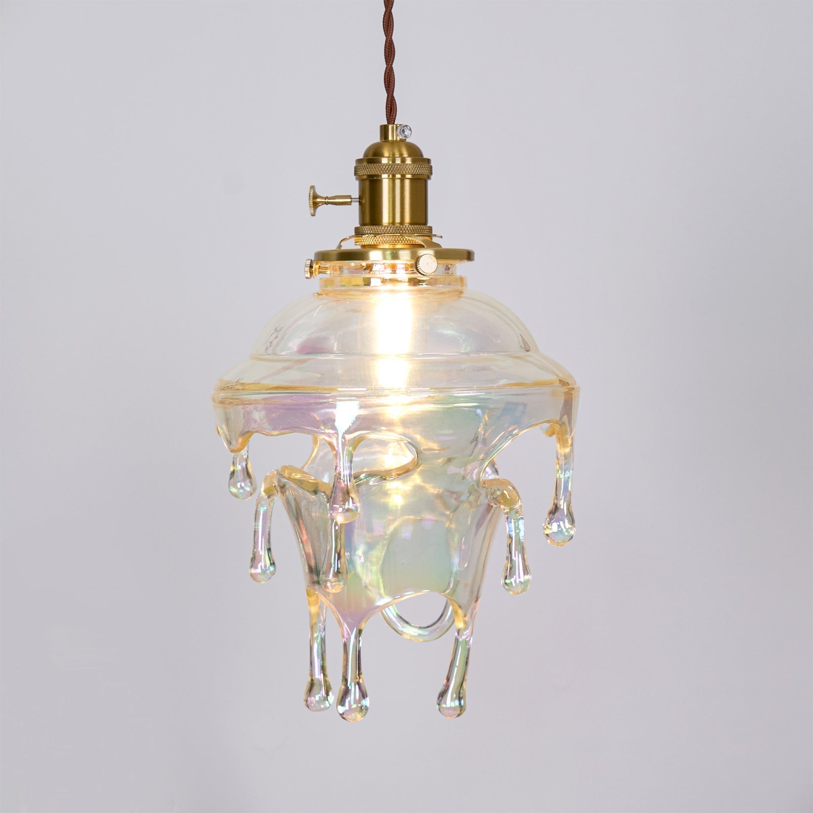 Luxora Suspension Goutte d’Eau Iridescente