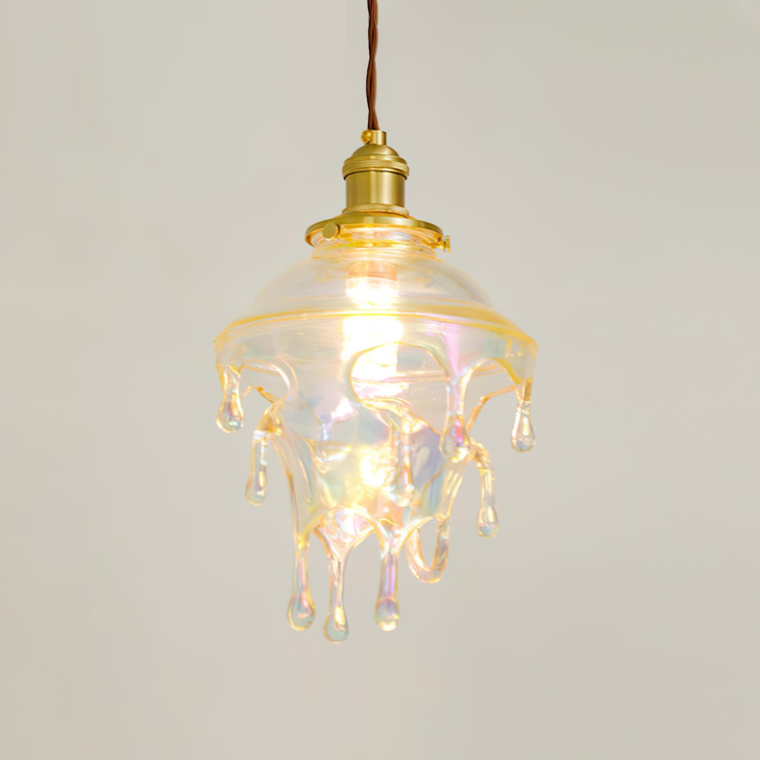 Luxora Suspension Goutte d’Eau Iridescente