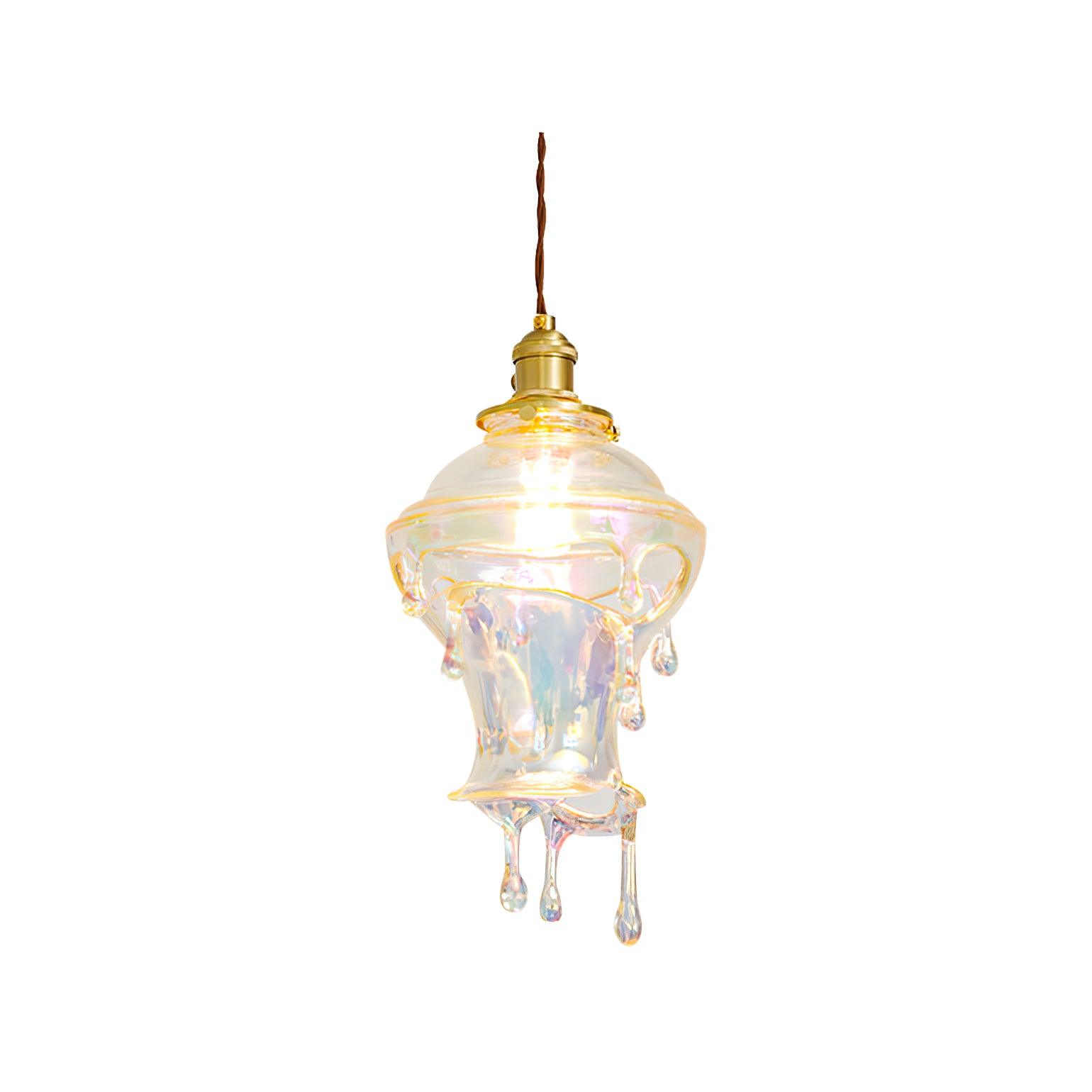 Luxora Suspension Goutte d’Eau Iridescente