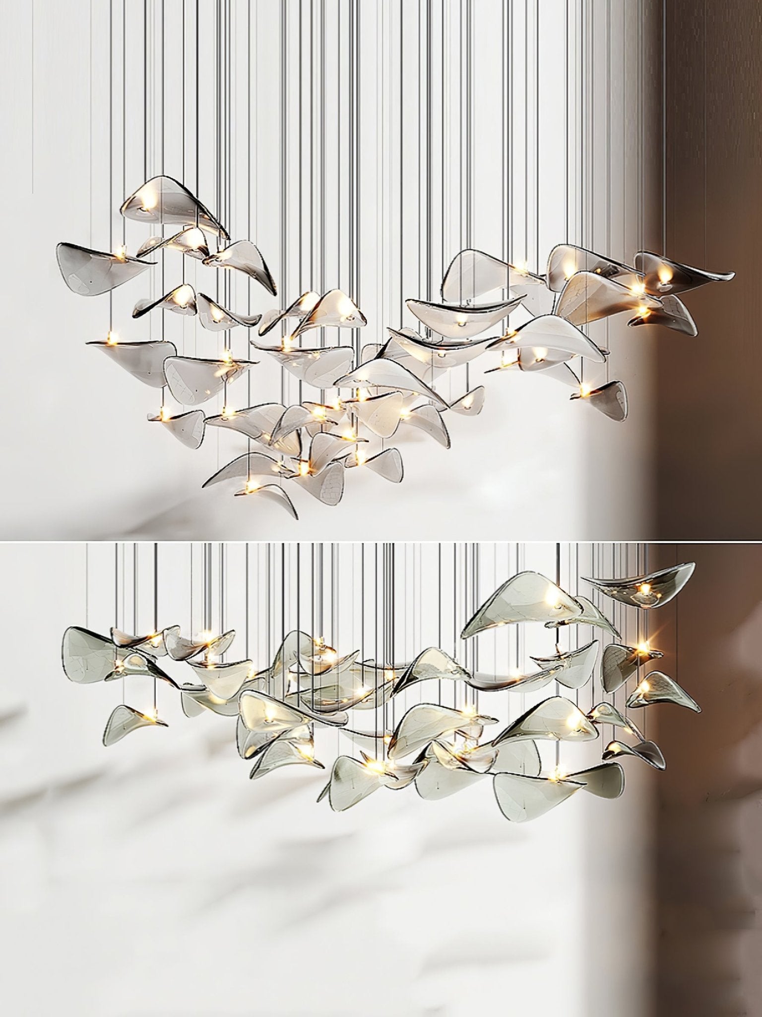 Eurrinia Suspension papillon dorée