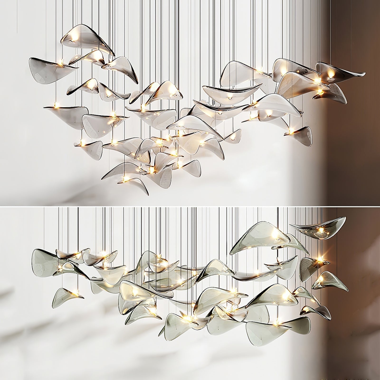 Eurrinia Suspension papillon dorée