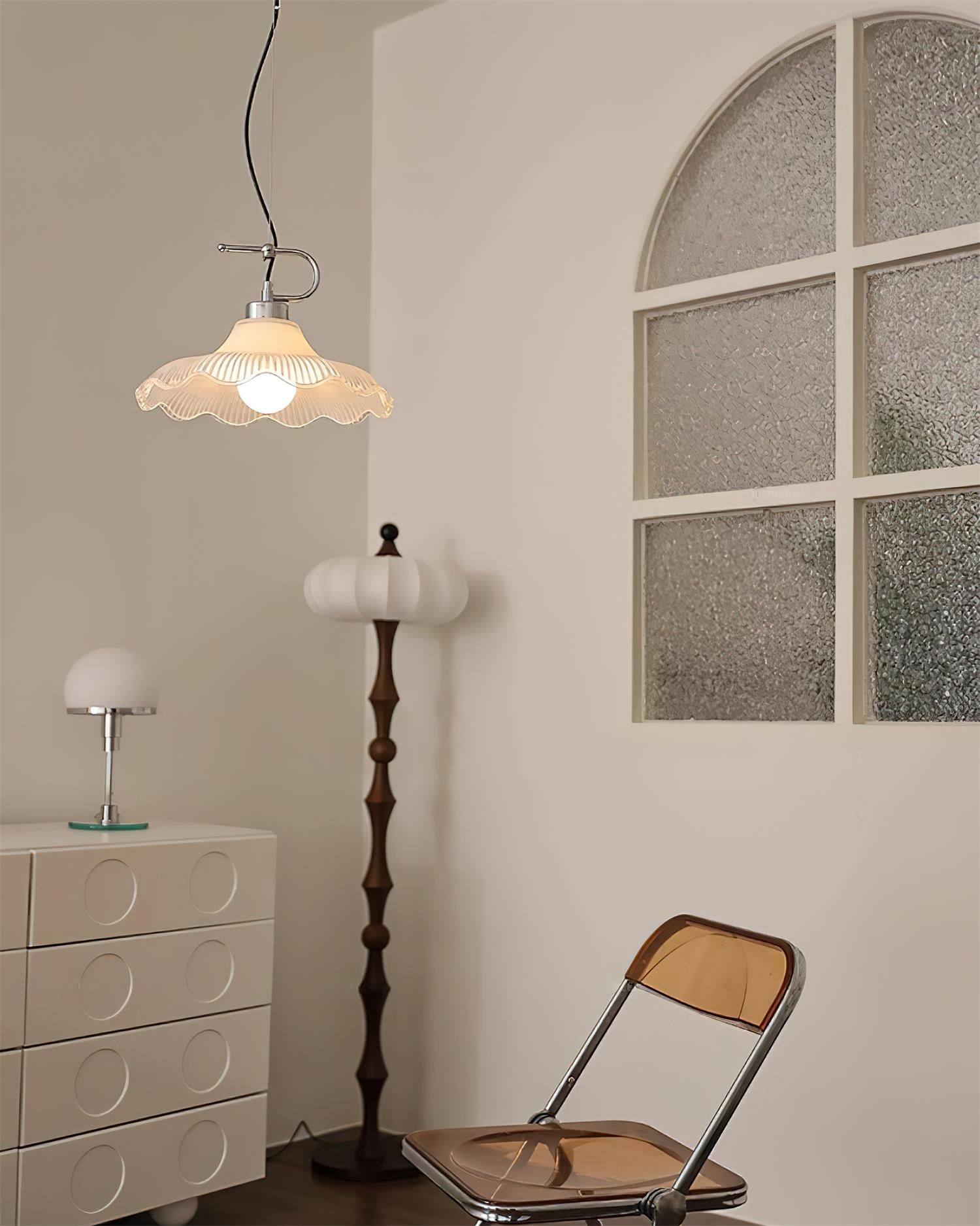 Vitrina Suspension en Verre Vintage