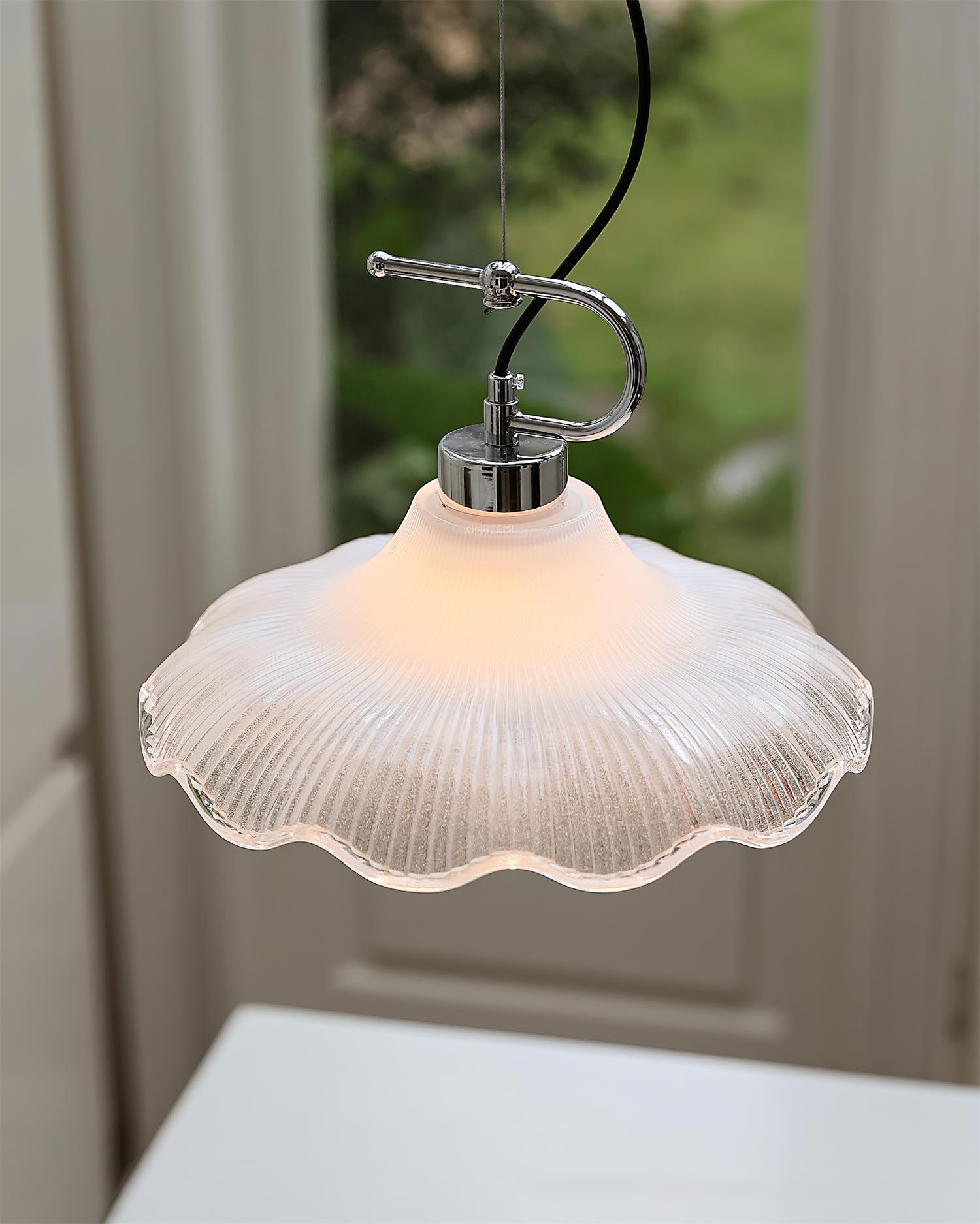 Vitrina Suspension en Verre Vintage