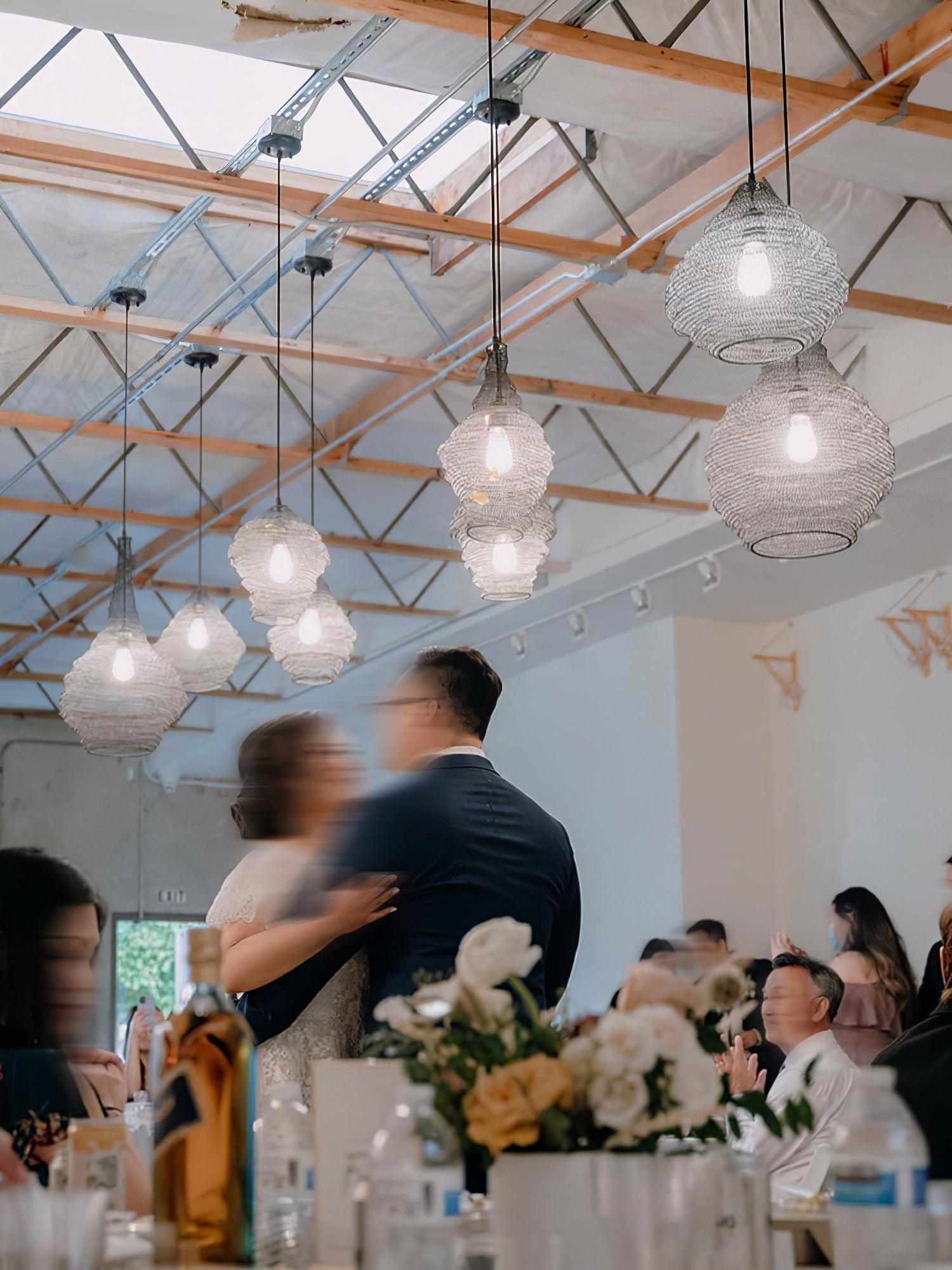 Hive Industriel Fil Pendentif Lampes