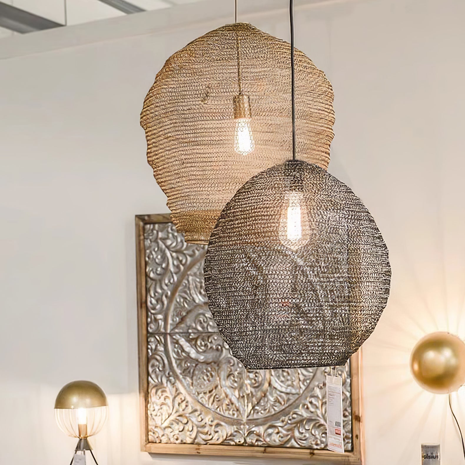 Hive Industriel Fil Pendentif Lampes