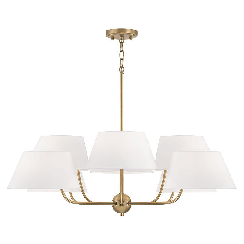 Arcara Lustre Tissu Laiton Industriel Vintage