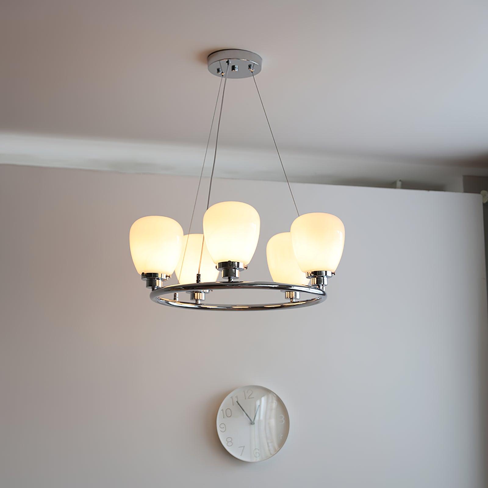 Orion Lustre en Verre Classique
