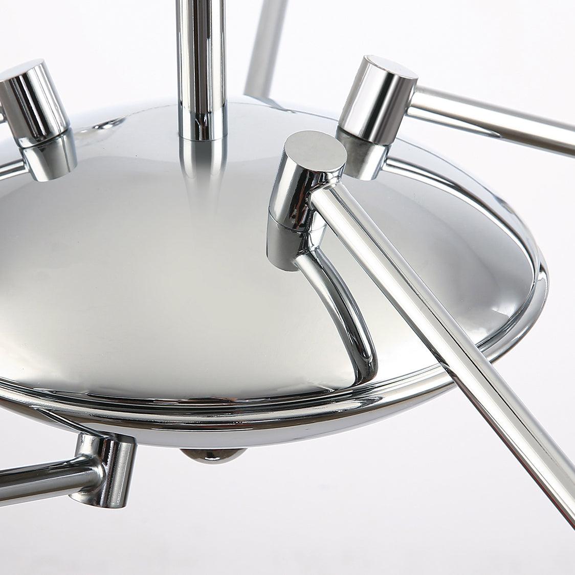 Lustra Lustre en Verre et Chrome
