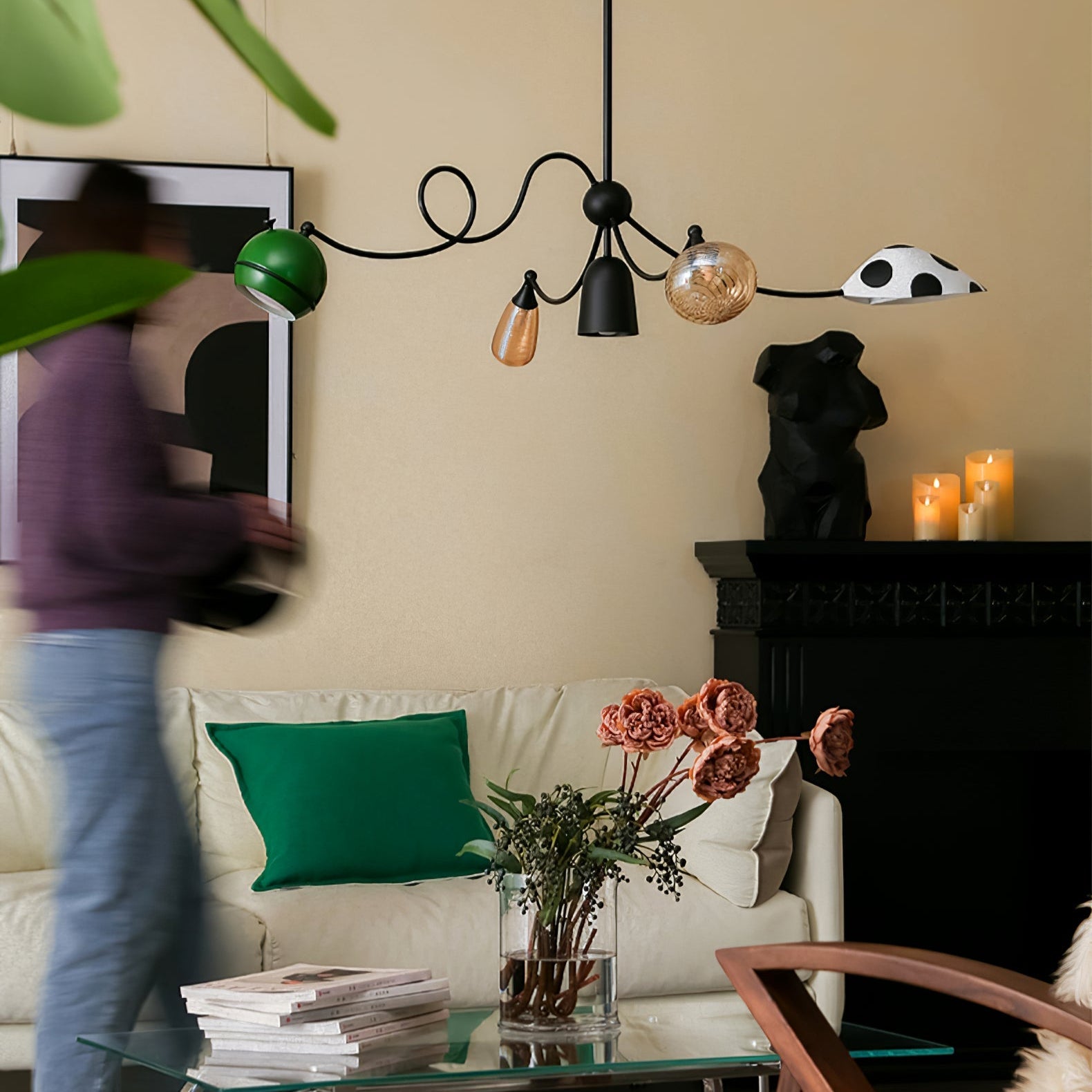 Playful Suspension Modulaire en Verre