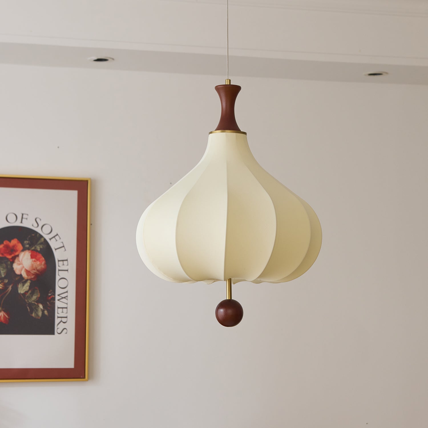 Mymira Suspension Traditionnelle Élégance en Bois