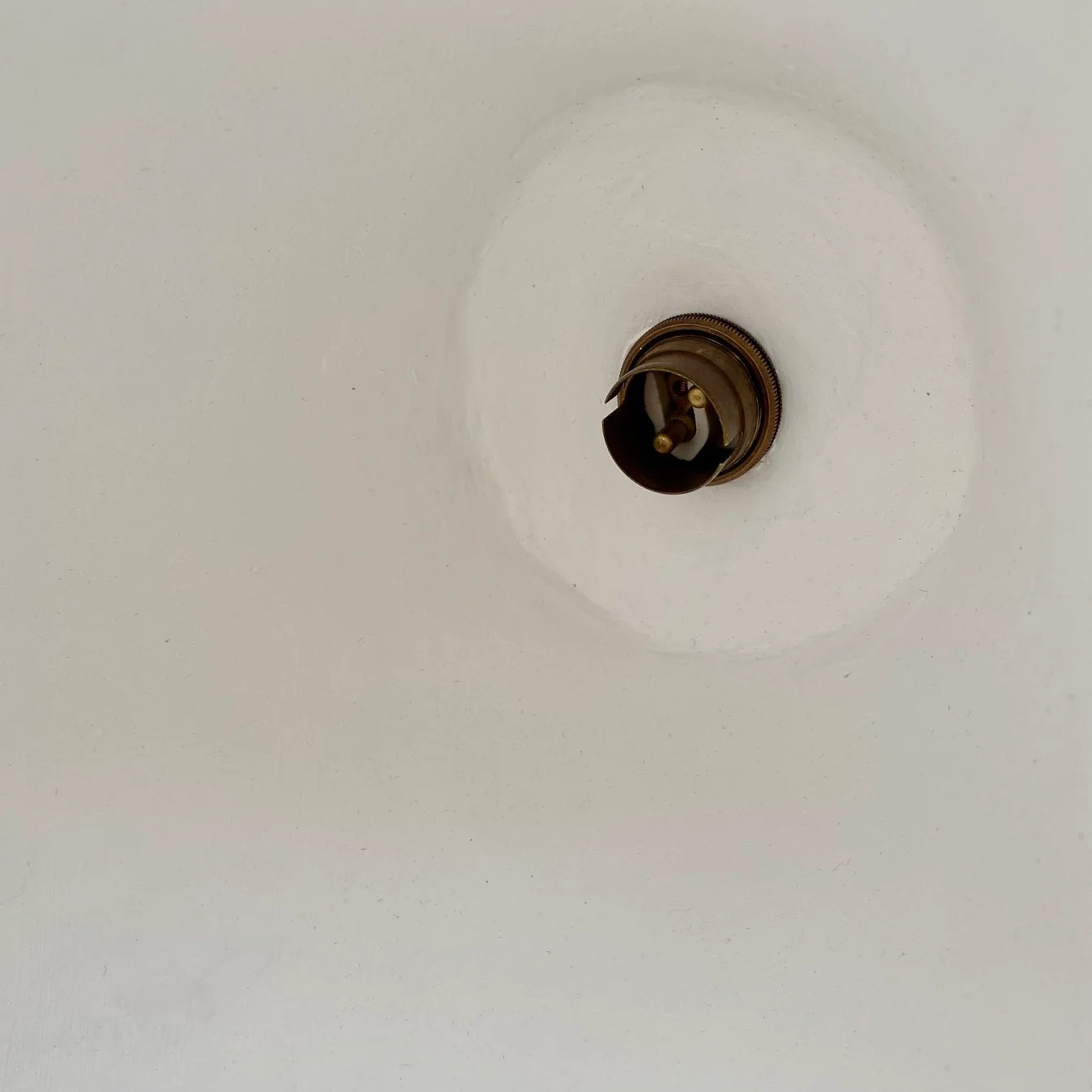 Zavelila Suspension Métal Plâtre Blanc Minimaliste