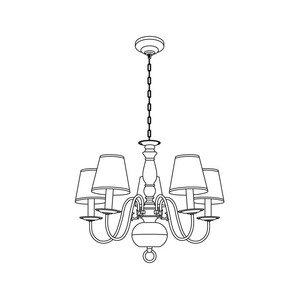 Mydorisra Lustre Métal Industriel Vintage
