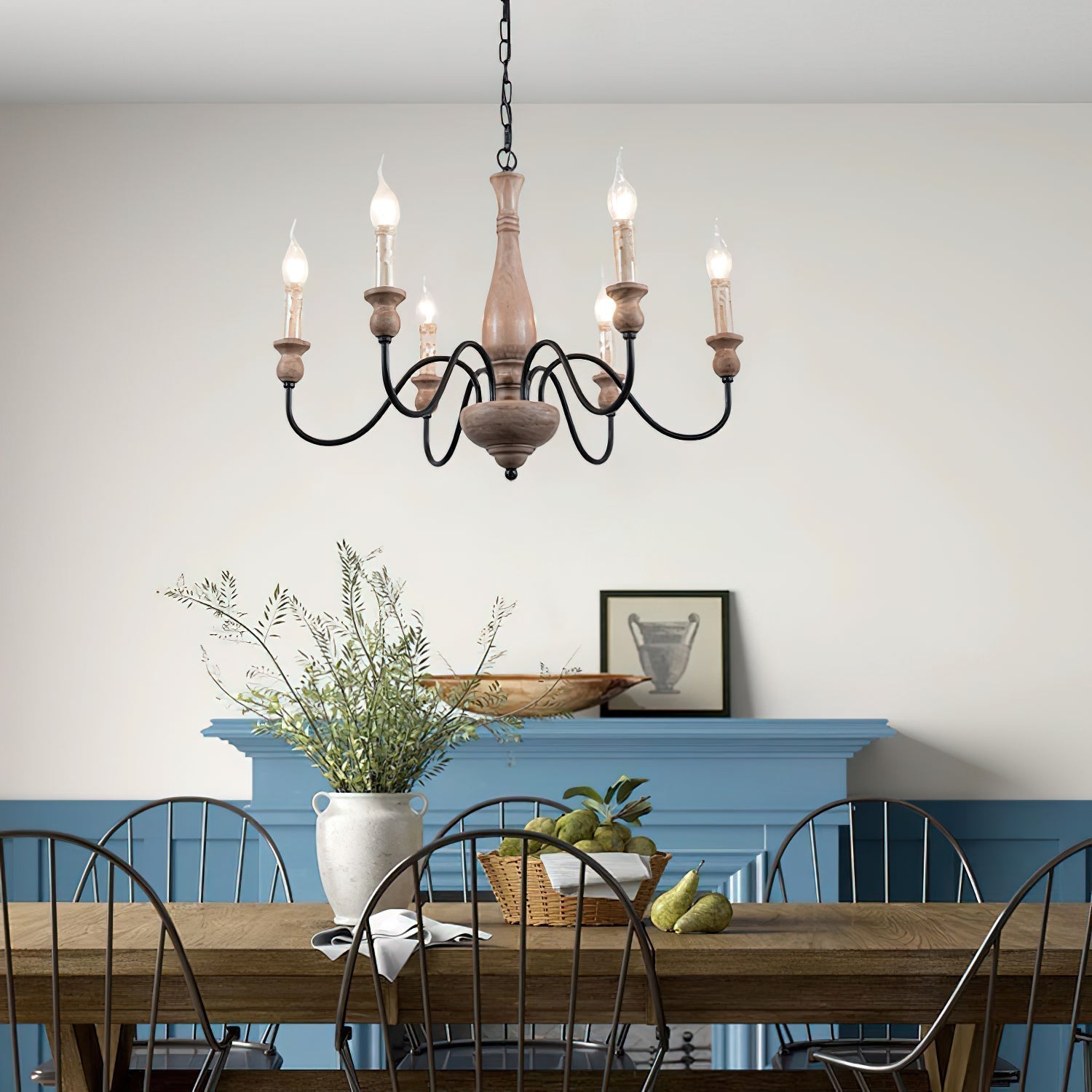 Aurora Lustre Ferme Rustique
