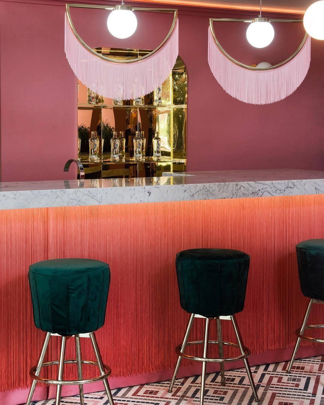 Solara Lampe suspendue en tissu à franges style globe rétro bohème