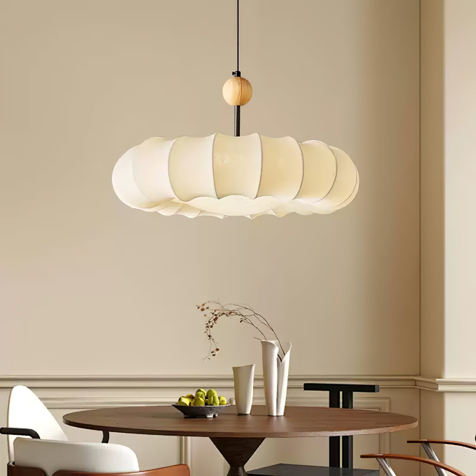 Reyna Suspension Voile en Tissu