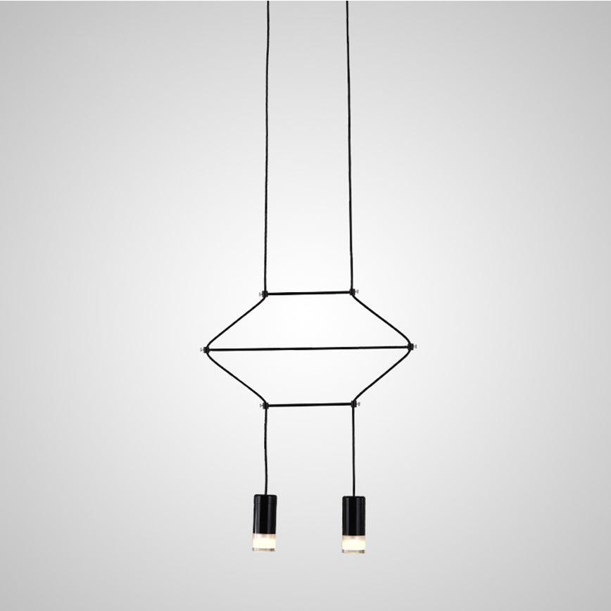 Lunarie Suspension Acrylique Plastique